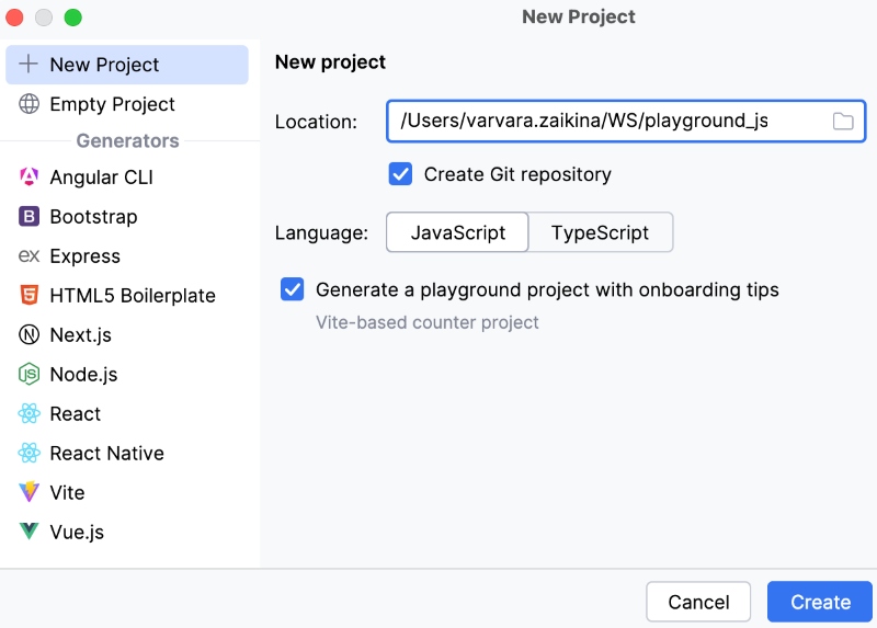 Cài đặt WebStorm