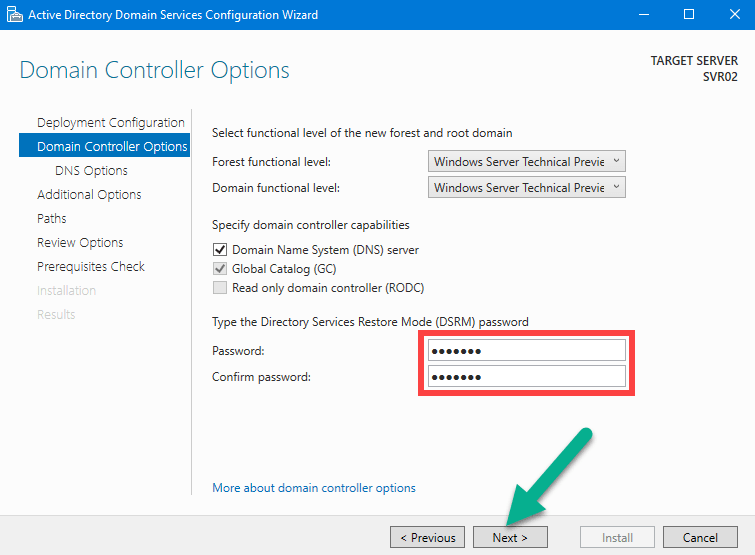 Cài domain controller