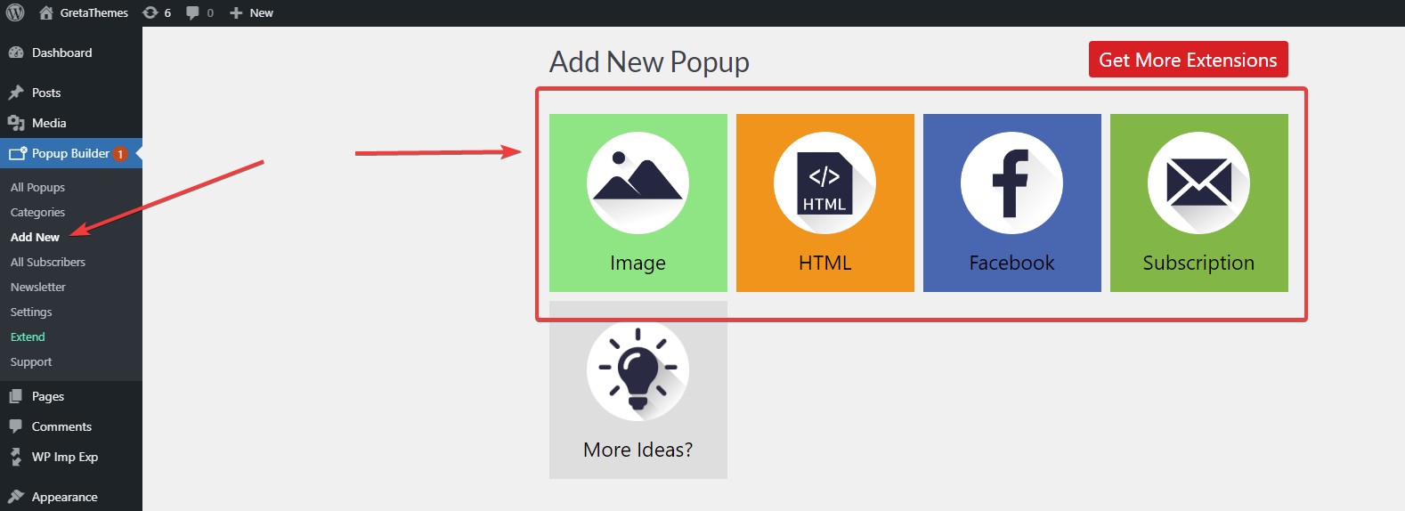 Cài plugin popup WordPress
