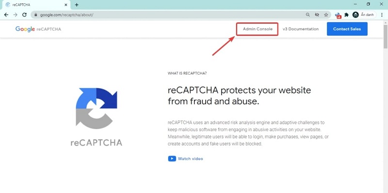 Captcha Google v3