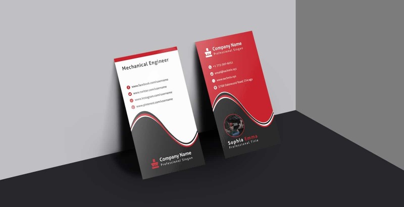 Card visit đẹp, phong cách