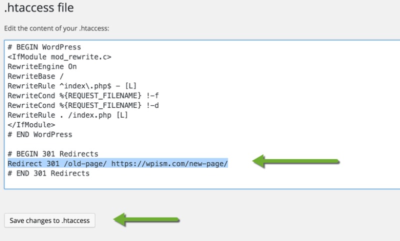 Cấu hình .htaccess file