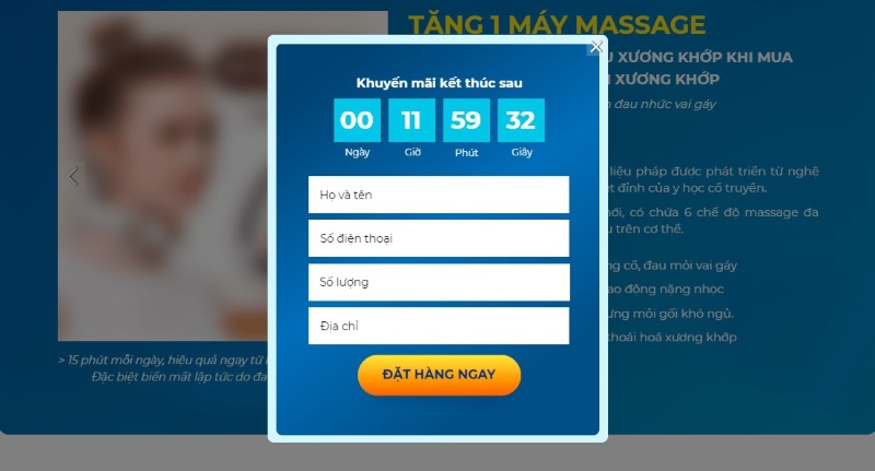 Cấu trúc landing page bán hàng