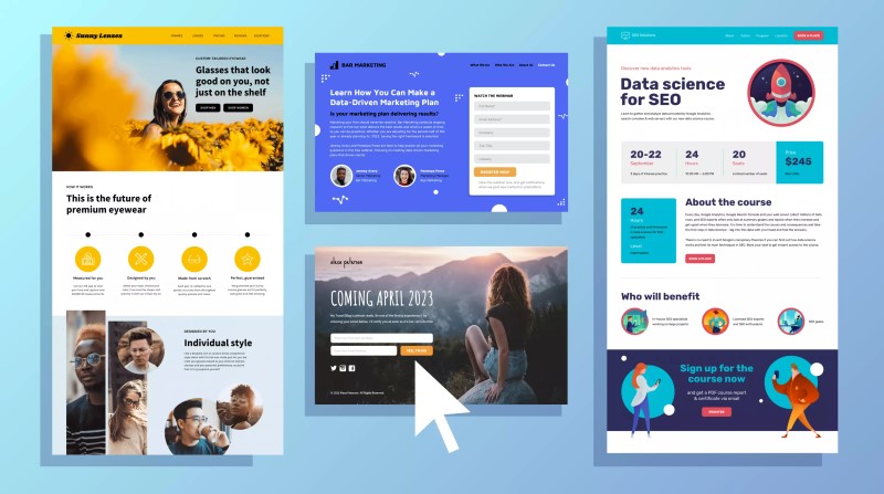 Cấu trúc landing page cơ bản