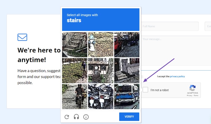 Chặn bot traffic