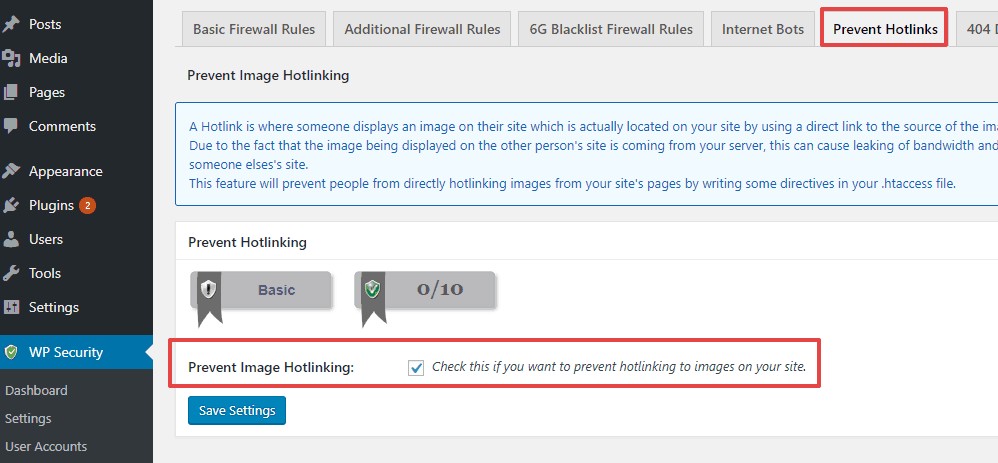 Chặn hotlinking