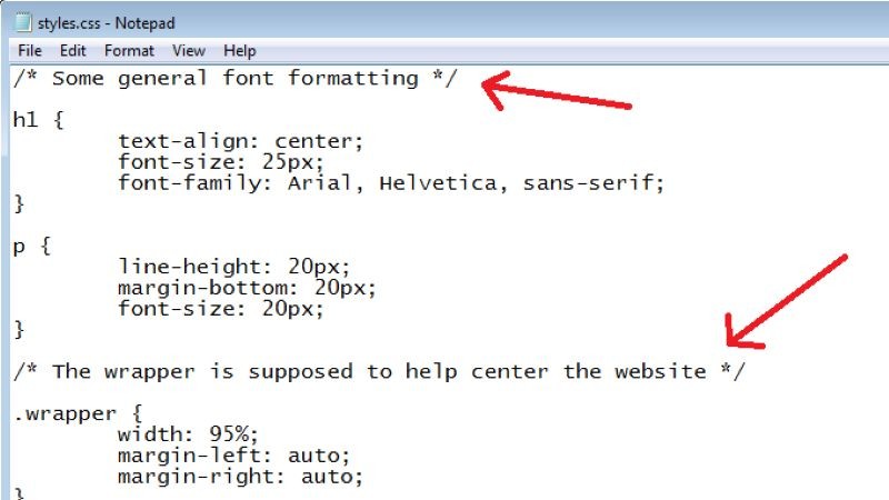 Comment CSS Comment CSS
