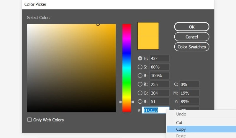 Công cụ lấy mã màu HEX