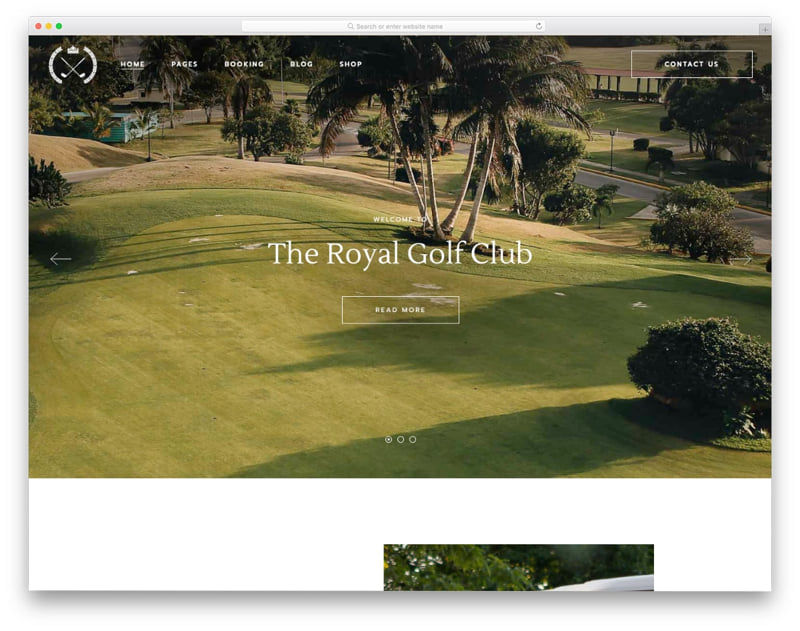 Công ty thiết kế web sân golf