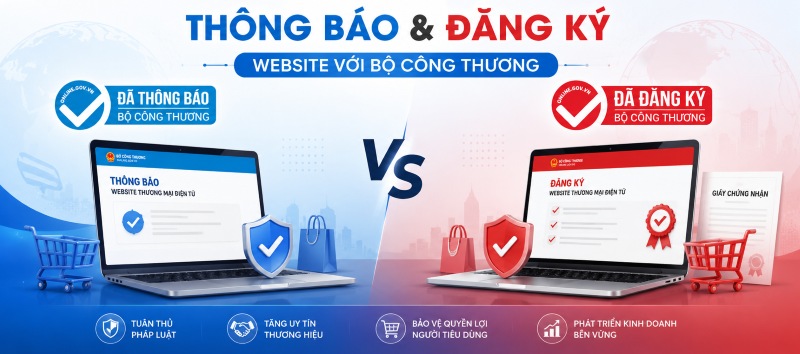 Đăng ký, thông báo website với Bộ Công Thương Đăng ký, thông báo website với Bộ Công Thương