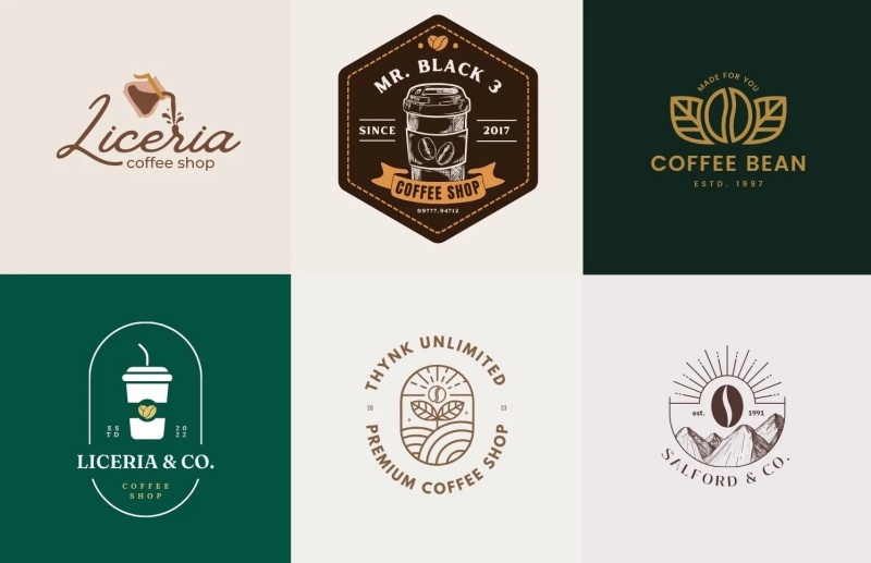 Dịch vụ thiết kế logo quán cà phê Dịch vụ thiết kế logo quán cà phê