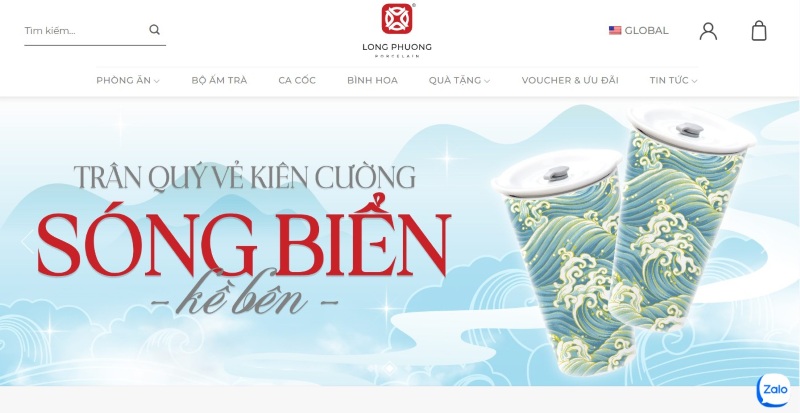 Dịch vụ thiết kế web gốm sứ Dịch vụ thiết kế web gốm sứ