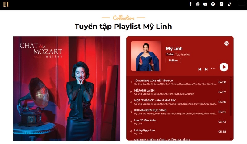 Dịch vụ thiết kế web nghệ sĩ Dịch vụ thiết kế web nghệ sĩ