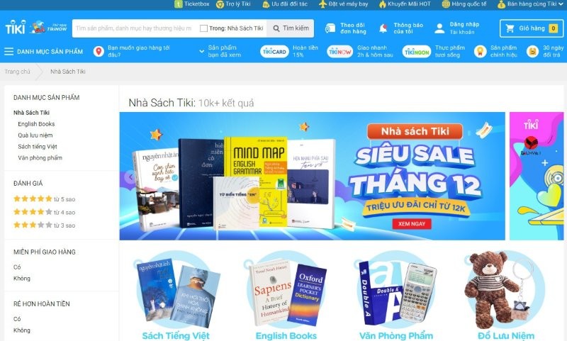Dịch vụ thiết kế web nhà sách Dịch vụ thiết kế web nhà sách