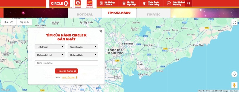 Dịch vụ thiết kế website chuỗi cửa hàng