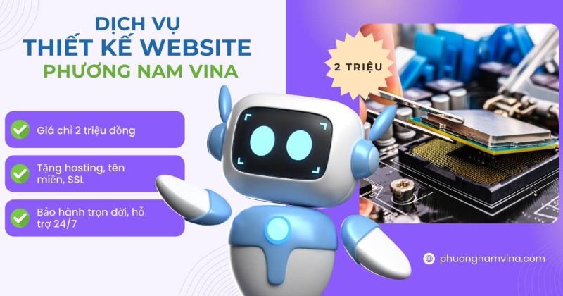 Dịch vụ thiết kế website chuyên nghiệp