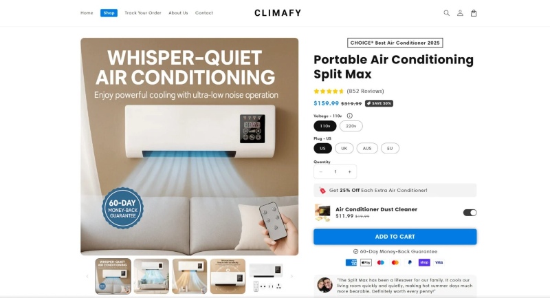 Dịch vụ thiết kế website điện lạnh