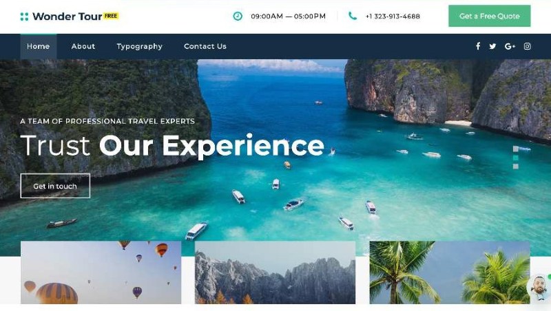 Dịch vụ thiết kế website du lịch Dịch vụ thiết kế website du lịch