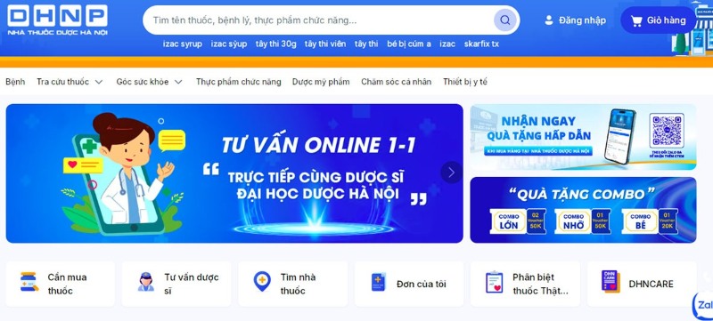 Dịch vụ thiết kế website nhà thuốc Dịch vụ thiết kế website nhà thuốc