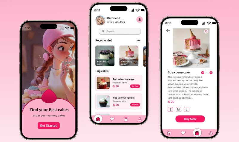 Dịch vụ thiết kế website tiệm bánh Dịch vụ thiết kế website tiệm bánh