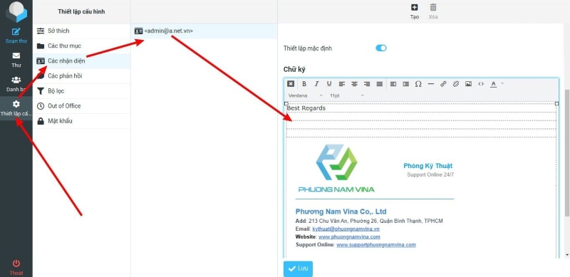 Dùng Webmail Pro Roundcube Dùng Webmail Pro Roundcube