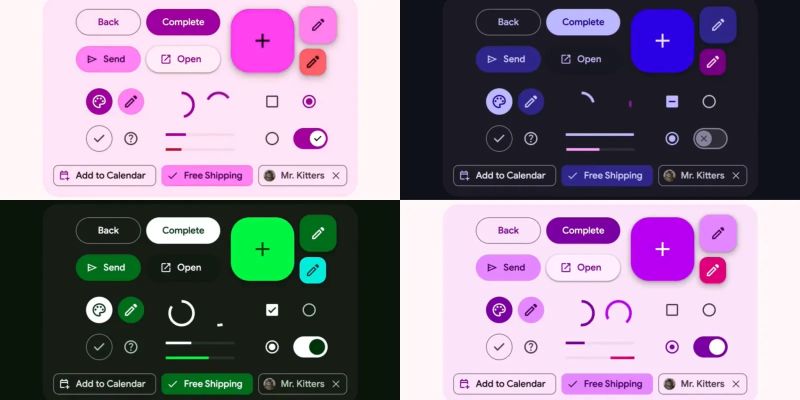 Framework hỗ trợ material web design