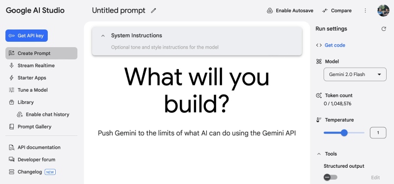 Gemini dành cho lập trình viên Gemini dành cho lập trình viên