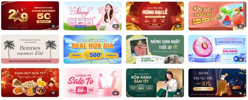 Giá thiết kế banner web