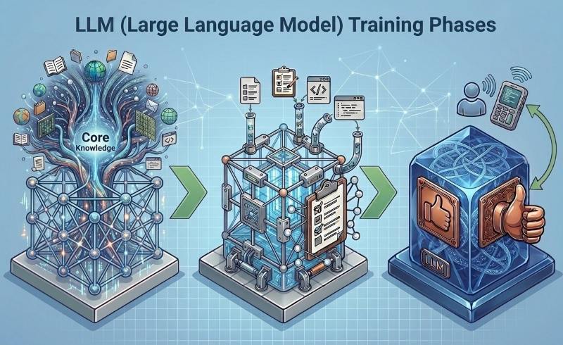Giai đoạn huấn luyện LLM Giai đoạn huấn luyện LLM