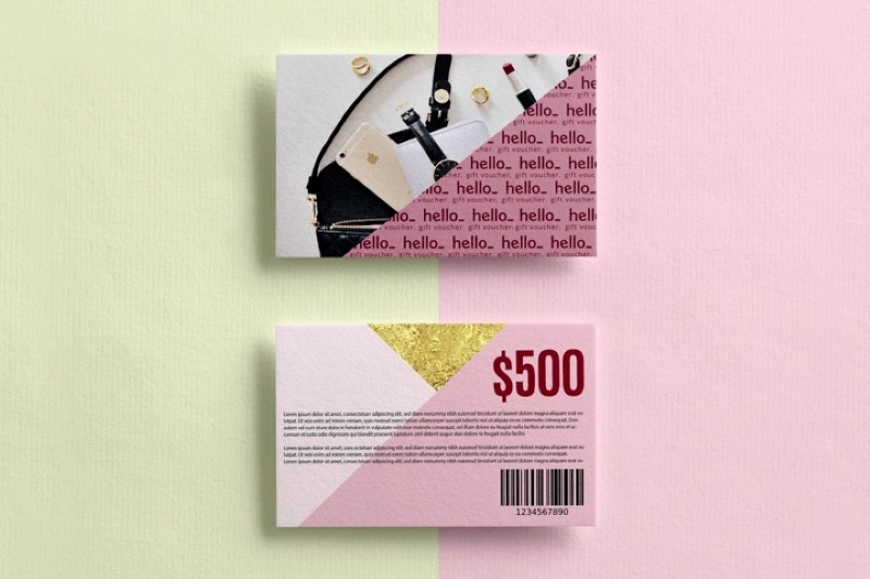 Hướng dẫn cách làm gift voucher chi tiết
