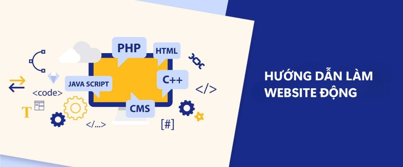 Hướng dẫn làm web động chuyên nghiệp trong 7 bước cơ bản