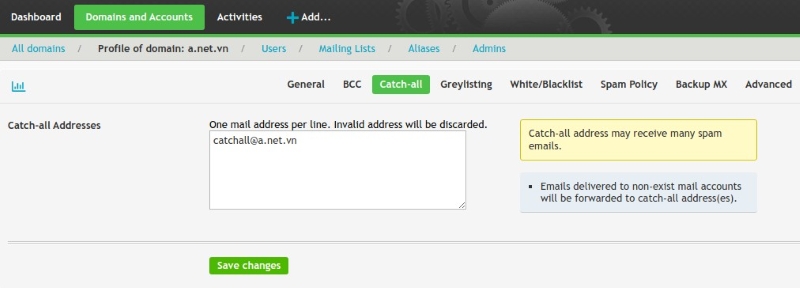 Hướng dẫn sử dụng webadmin Email Pro Hướng dẫn sử dụng webadmin Email Pro