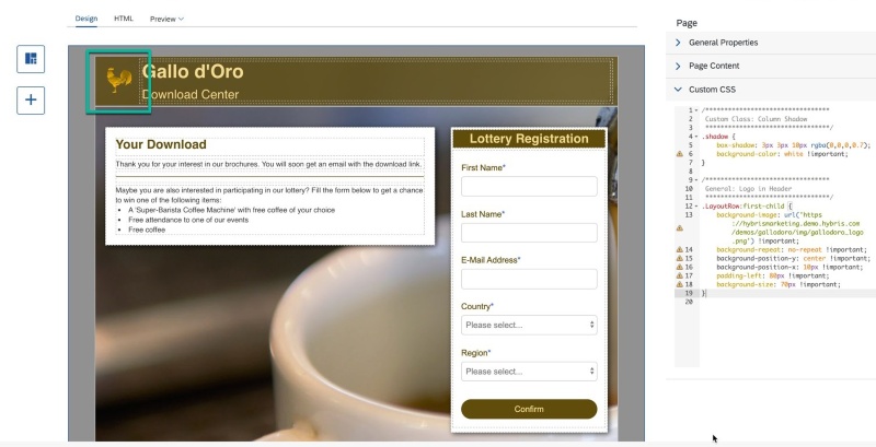 Internal style sheet