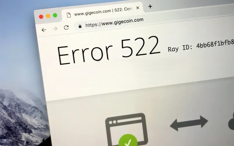 Khắc phục lỗi 522