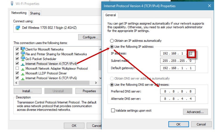 Khắc phục lỗi DNS server isn't responding