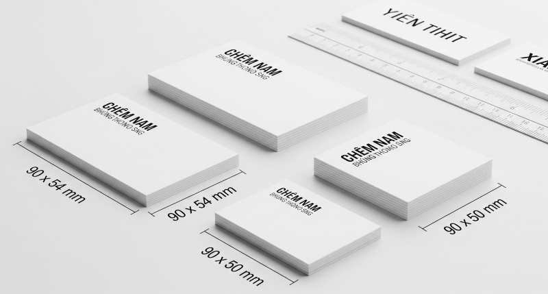 Kích thước business card