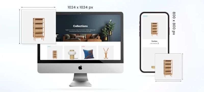 Kích thước hình ảnh sản phẩm chuẩn trên website Kích thước hình ảnh sản phẩm chuẩn trên website