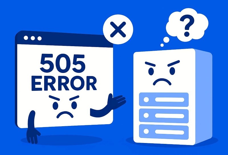 Nguyên nhân và cách xử lý lỗi 505 HTTP Version Not Supported
