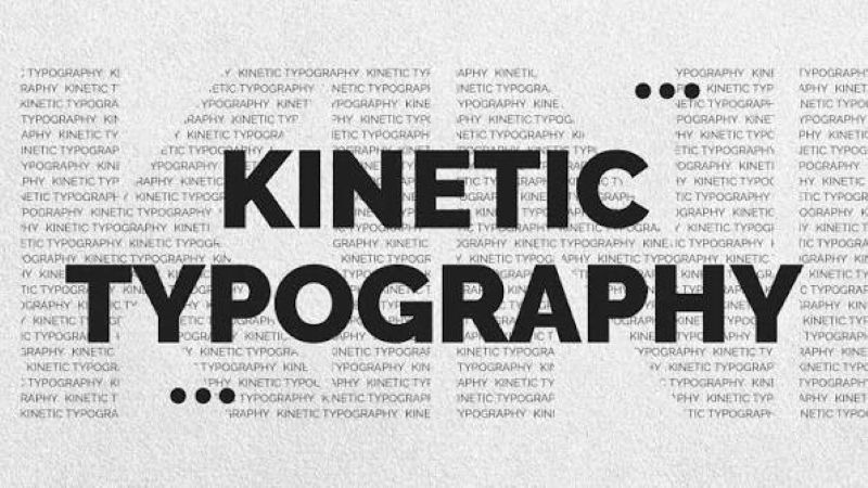 Kinetic typography là gì? Cách thiết kế kinetic typography website Kinetic typography là gì? Cách thiết kế kinetic typography website