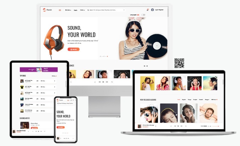 Làm website nghe nhạc