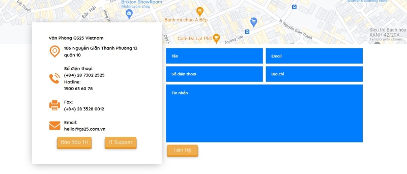 Làm website cửa hàng