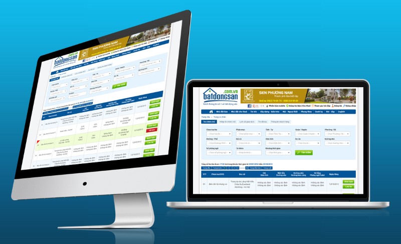 Làm website nhà đất Làm website nhà đất