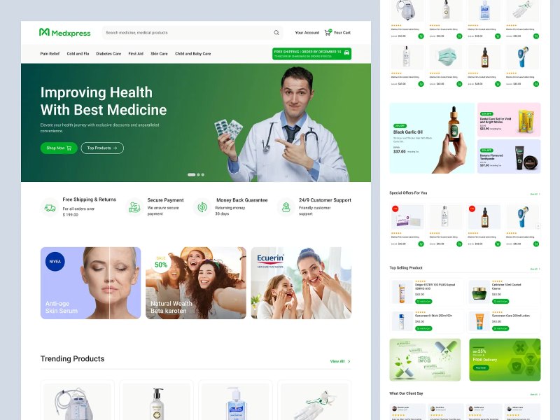 Làm website nhà thuốc Làm website nhà thuốc