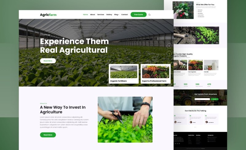 Làm website nông nghiệp