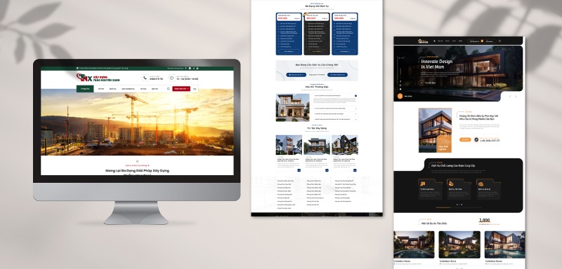 Làm website xây dựng Làm website xây dựng