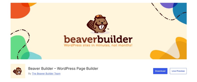 Landing Page WP plugin