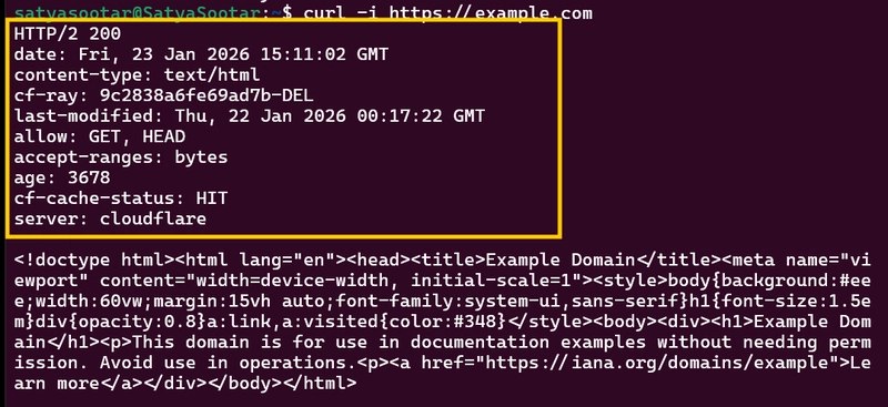 Lệnh cURL Lệnh cURL