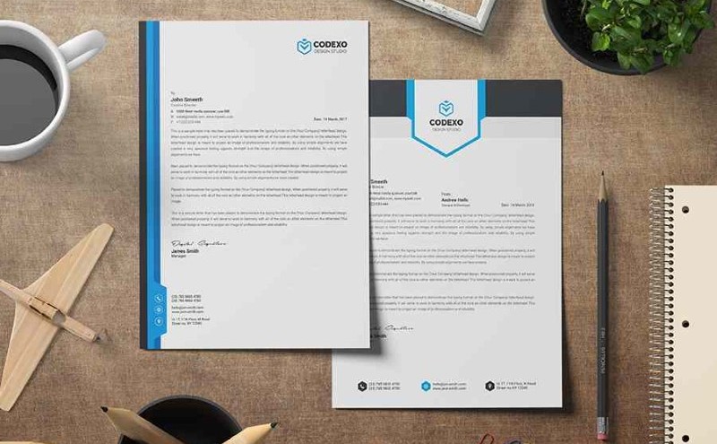 Letterhead đẹp