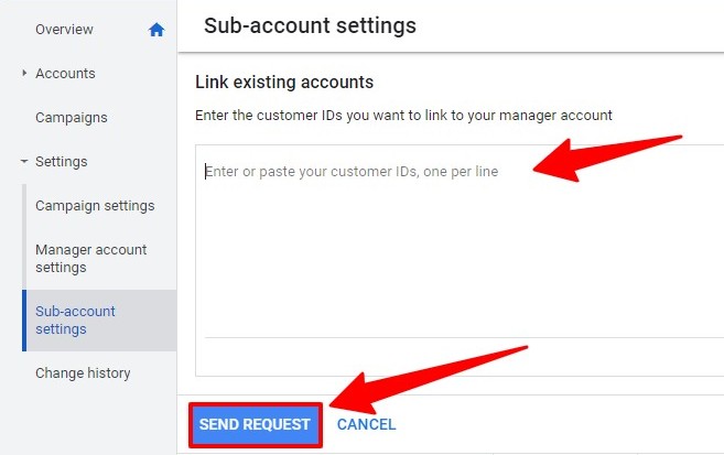Liên kết Google MCC