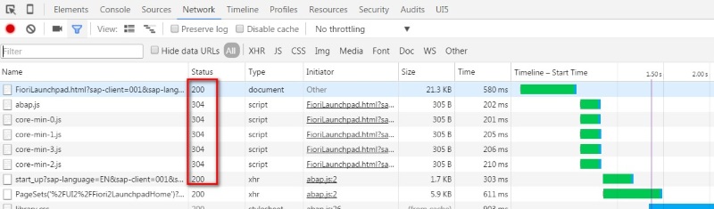 Lỗi 304 status code